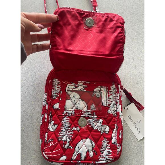 Vera Bradley Polar Bear Crossbody Purse - Picture 6 of 8